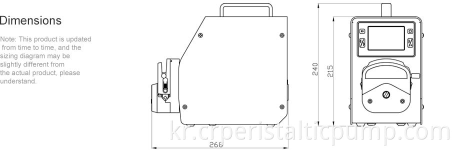 Pharmaceutical Filling Peristaltic Pump